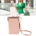 thumbnail image 1 of Monedero para Teléfono Celular para Mujer con Múltiples Ranuras para Tarjetas Bolsillos con Hebilla Bolso Bandolera de Hombro de Cuero ANGGREK Otros, 1 of 8