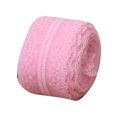 thumbnail image 1 of Bewildely Volumen 9.1m 40mm Tela Encaje Bordado Bilateral Cinta Ribete Costura Decoración del hogar rosado Bewildely JJ21331-02, 1 of 6
