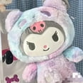 thumbnail image 3 of HelloKitty-juguete de peluche Tie Dye Kuromi para niños, muñeco de perro con melodía, canela, regalo de cumpleaños para novia, 3 of 3