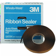3M Automotive 8612 Window-Weld Round Ribbon Sealer, 3/8 x 15'