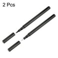 thumbnail image 3 of Uxcell 2pcs Fabric Markers Permanent Dye Paint Textile Marker Pens Fine Tip 2 Colors Dark Green, White, 3 of 6