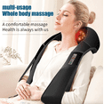 thumbnail image 6 of 3D Kneading Massage Pillow for Neck Back Shoulder - Deep Tissue Shiatsu with Heat Therapy, 6 of 9
