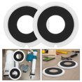 thumbnail image 1 of HEALEEP 2pcs Toilet Water Tank Washers Silicone Assorted Color for Prevent Water Leakage, 1 of 8