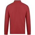 thumbnail image 3 of Men's Levelwear Red Washington Nationals Theory Insignia Quarter-Zip Pullover, 3 of 3