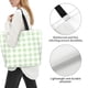 thumbnail image 3 of Easygdp Green Checkboard Bolsas Tote para Mujer, Bolsos de Hombro para Viaje, Bolsos de Mano de Gran Capacidad para Compras y Trabajo, 3 of 8
