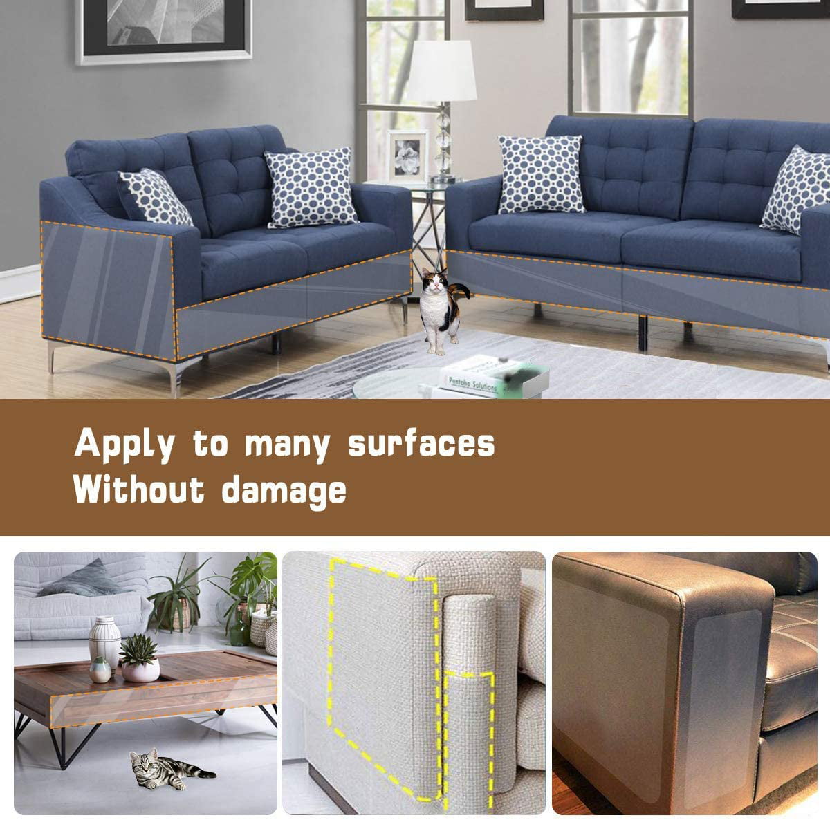 ScratchGuard™ Transparent Furniture Protector - KanaGear