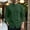 Army Green-A, variant on Chinese Tang Suit for Men Kung Fu Clothing Tops Martial Art Cotton Linen Shirt Buttons Down Long Sleeve Shirt Summer Chinese Style T-Shirts White-A