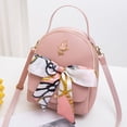 thumbnail image 2 of Mepaouo Mini Backpack for Women Leather Casual Small Daypack Shoulder Bag Purse with Pockets(Pink), 2 of 2