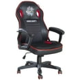 thumbnail image 2 of Minecraft: Gaming Chair - Black-Red - 24 x 26", Adult Computer & Desk Chair, 5 Wheels & Height Adjustable, Game Themed Graphics, Furniture, Licensed, 2 of 6