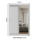 thumbnail image 3 of Ropero Closet Madesa Milano 2 Puertas 1 Espejo BB, 3 of 5