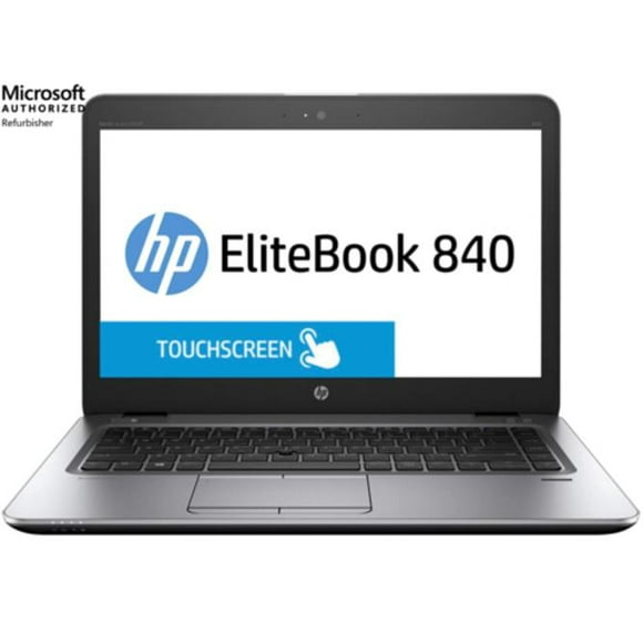 HP EliteBook 840 G3, 14" Touchscreen Laptop, Intel Core i5, 16GB RAM, 240GB SSD, Windows 10 Pro, Certified Refurbished, 1 Year Warranty
