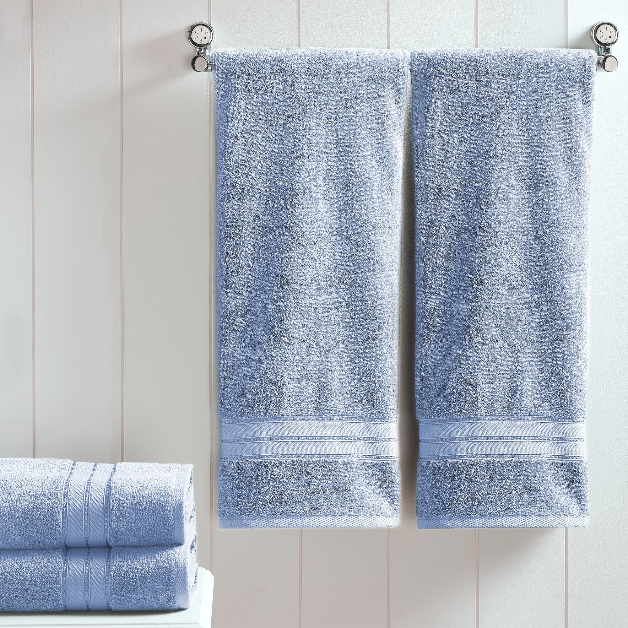 Modern Threads SpunLoft™ Adult Bath Towel, Blue (4 Pack)