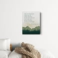 thumbnail image 3 of Bible Verse Canvas Print Decor the Lord Himself Goes Before You Deuteronomy 31:8 Wall Painting Posters Artwork 12X15 Watercolor Home Office Decoration (Framed)\u2026, 3 of 6