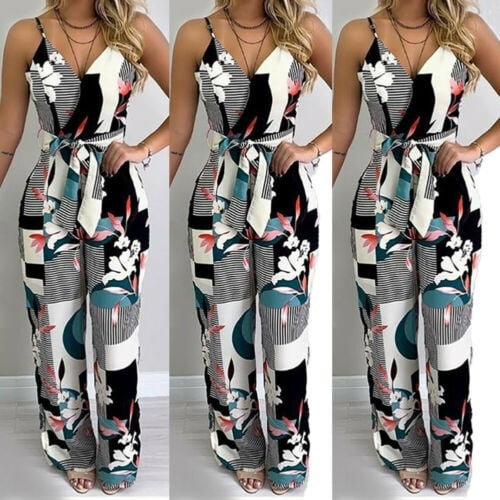casual sleeveless jumpsuit
