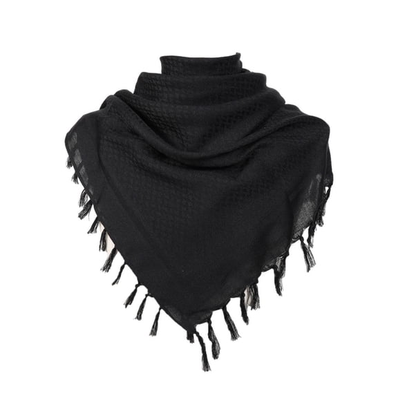 Ywmsfl Geometric Pattern Fashion Shemagh Scarf with Tassels Desert Scarves Arabian Shawl Wrap Neckerchief Head Scarf for Men