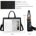 thumbnail image 4 of FSD.WG] Bolso de Negocios Maletín de Cuero Bolso de Negocios Laptop para Hombre, 4 of 10