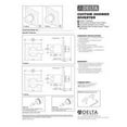 thumbnail image 2 of Delta Faucet Dryden 3-Setting Shower Handle Diverter Trim Kit, Venetian Bronze T11851-RB (Valve Not Included), 2 of 2