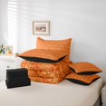 thumbnail image 6 of Feelyou Boho Life Tree Bedding Comforter Set 7pcs, Retro Mandala Damask Queen Bedding Sets, 6 of 8