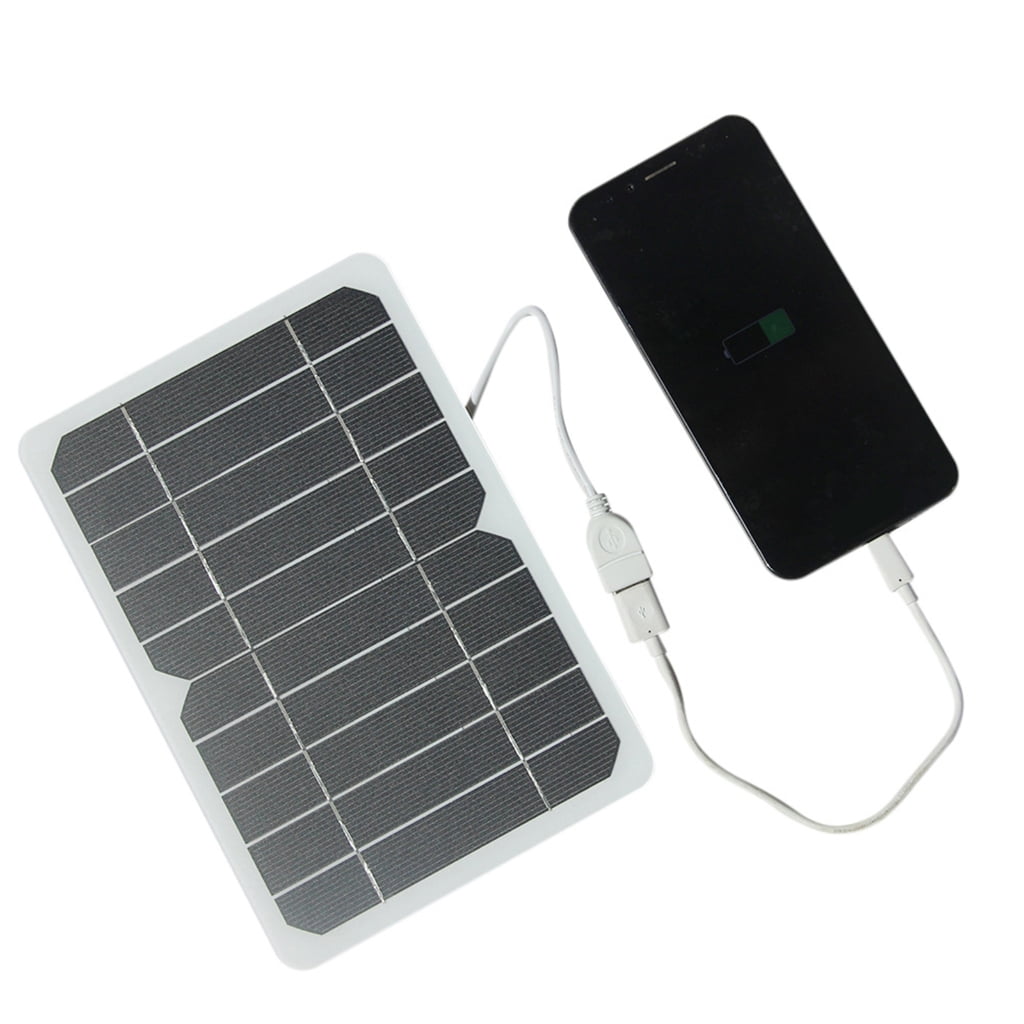 PatungKu Outdoor Camping 5W 5V Portable Solar Panel Charging Folding Lightweight Solar