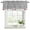 Gray White, variant on 2 Pack Red Christmas Valances for Windows Bedroom Living Room Window Treatments, Snowflake Winter Xmas Ball Rod Pocket Valance Drapes Short Kitchen Curtains Over Sink 42"x12"