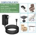 thumbnail image 2 of Recliner Power Supply Plug for Wall Compatible Model ZB-H290020A-C ZBPOWER, 29V 2A AC/DC Switching Recliner Replacement Parts for Limoss OkiN Power Recliner or Lift Chair, 2 of 7