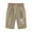 Khaki, variant on Runfenguu Golf Shorts, Overall Shorts For Women Women'S Elastic Waist Baseball Printed Drawstring Shorts Muay Thai Shorts