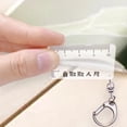 thumbnail image 3 of Ruler Shaped Keyring Pendant Lobster Buckle for Men Women Backpack Tote 2pcs Hugo  lindo llavero, 3 of 10