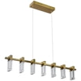 thumbnail image 6 of VONN Sorrento 40" ETL Certified Integrated LED Aluminum Chandelier-Antique Brass, 6 of 13