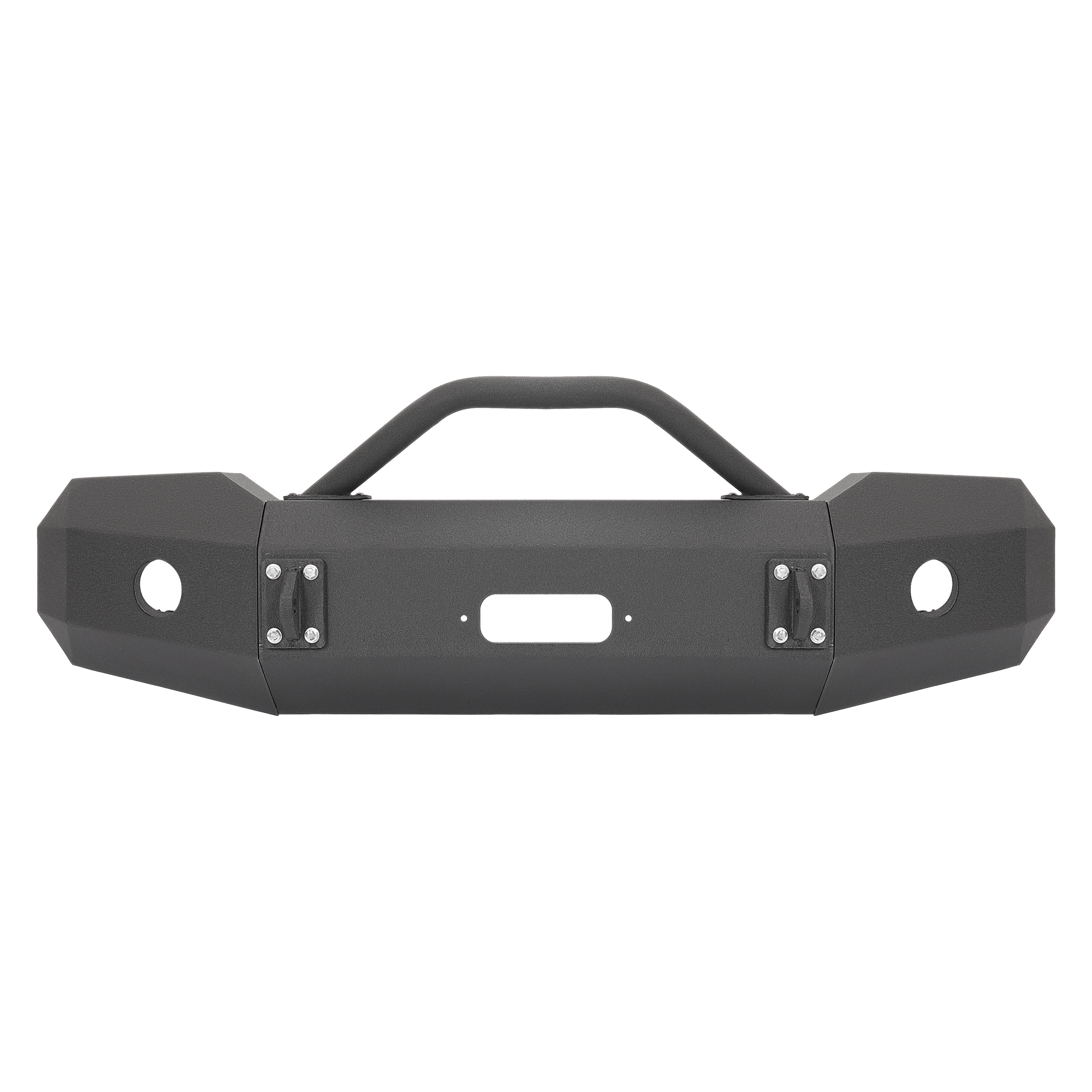 Kojem Front Bumper Assembly for 2003-2006 GMC Sierra 1500 Powder Coated Black Steel