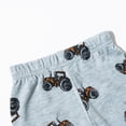 thumbnail image 5 of Toddler Boys Clothes Summer 2PCS Outfits Letter Print Short Sleeve Shirt Top Shorts Set 1t 2t 3t 4t 5t 6t, 5 of 9