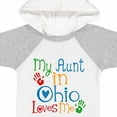thumbnail image 4 of Inktastic My Aunt in Ohio Loves Me Boys or Girls Baby Bodysuit, 4 of 5