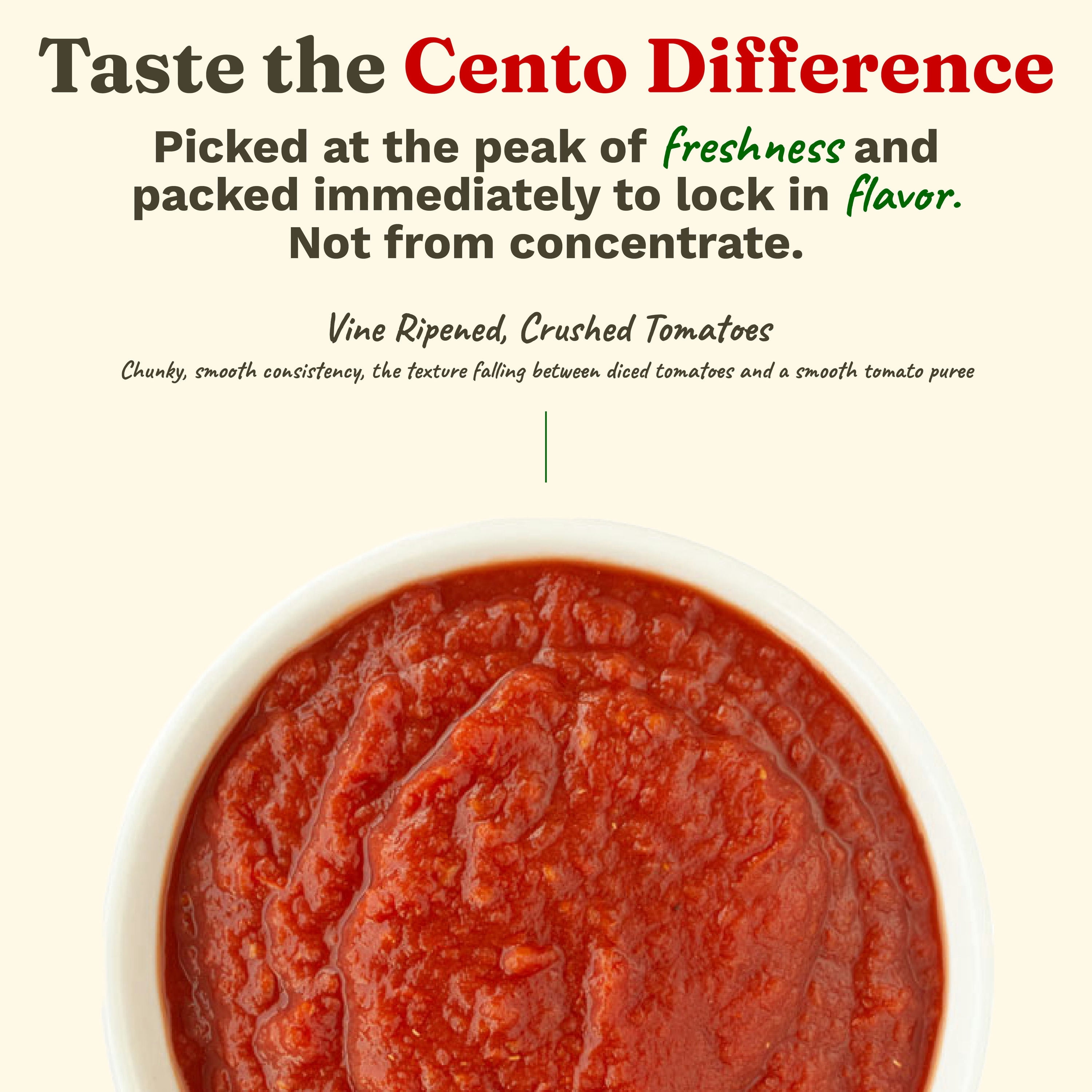 Cento All Purpose Crushed Tomatoes, 28 Oz