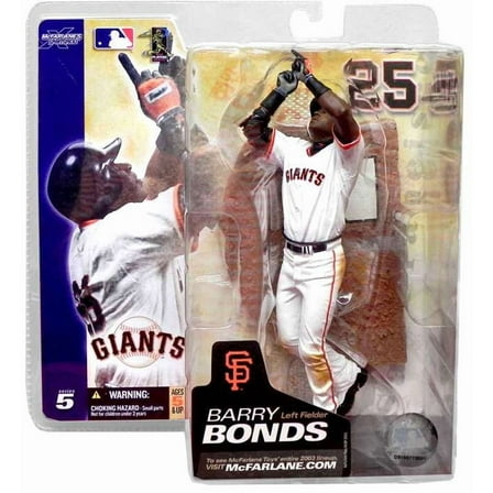 McFarlane MLB Sports Picks Series 5 Barry Bonds Action Figure [White Jersey]