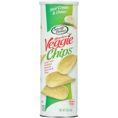 UPC 829515321291 product image for Sensible Portions Garden Veggie Chips  Sour Cream & Onion  5 oz Canister | upcitemdb.com