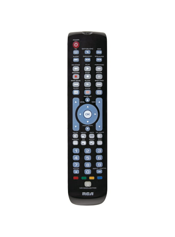 Rca Rcrn06be 6-device Green Backlit Universal Remote