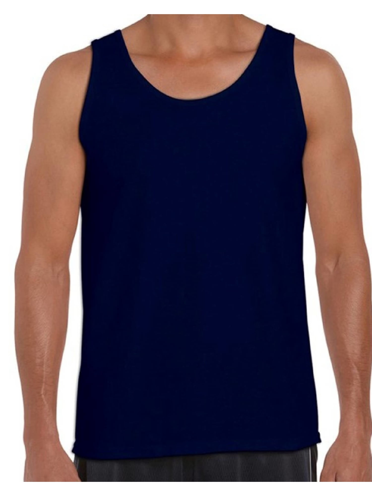 Gildan Mens Ultra Cotton Workout Fitness Gym Tank Top Shirt S-2XL 2200 On Sale!! 