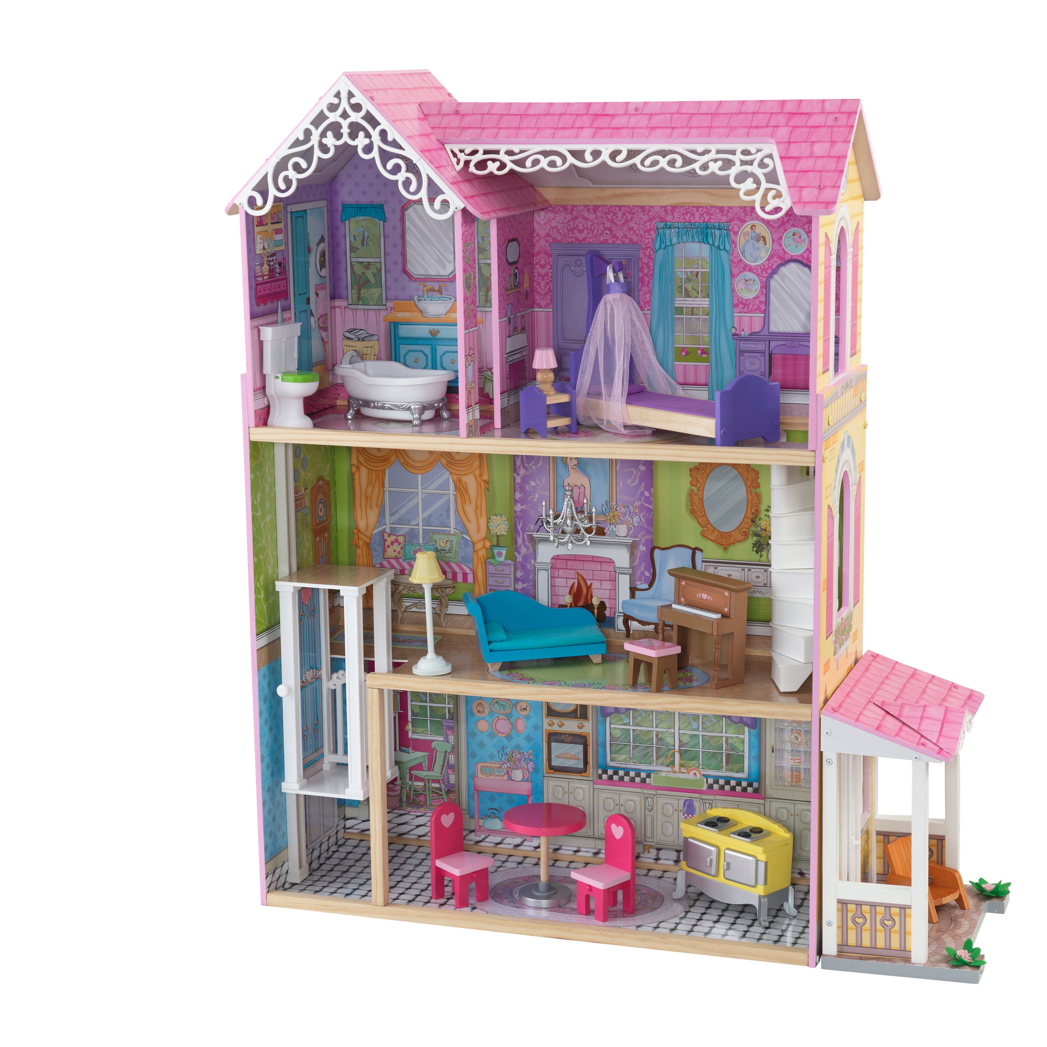 fashion doll delightful dollhouse