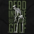 thumbnail image 2 of Funny Dead Inside But I Have Golf Men's Graphic T Shirt Tees Brisco Brands S, 2 of 6