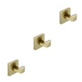 thumbnail image 4 of Gancho para albornoz de baño Bearachild de acero inoxidable colgador de pared para toallas plata, 4 of 6