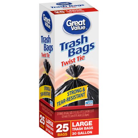 trash bag twist ties