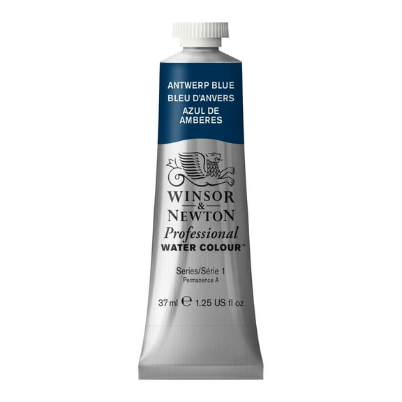 Winsor & Newton Professional Watercolor, 37ml, Antwerp Blue