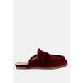 thumbnail image 6 of Seyhan Fur Detail Velvet Slip-On Mules, 6 of 10