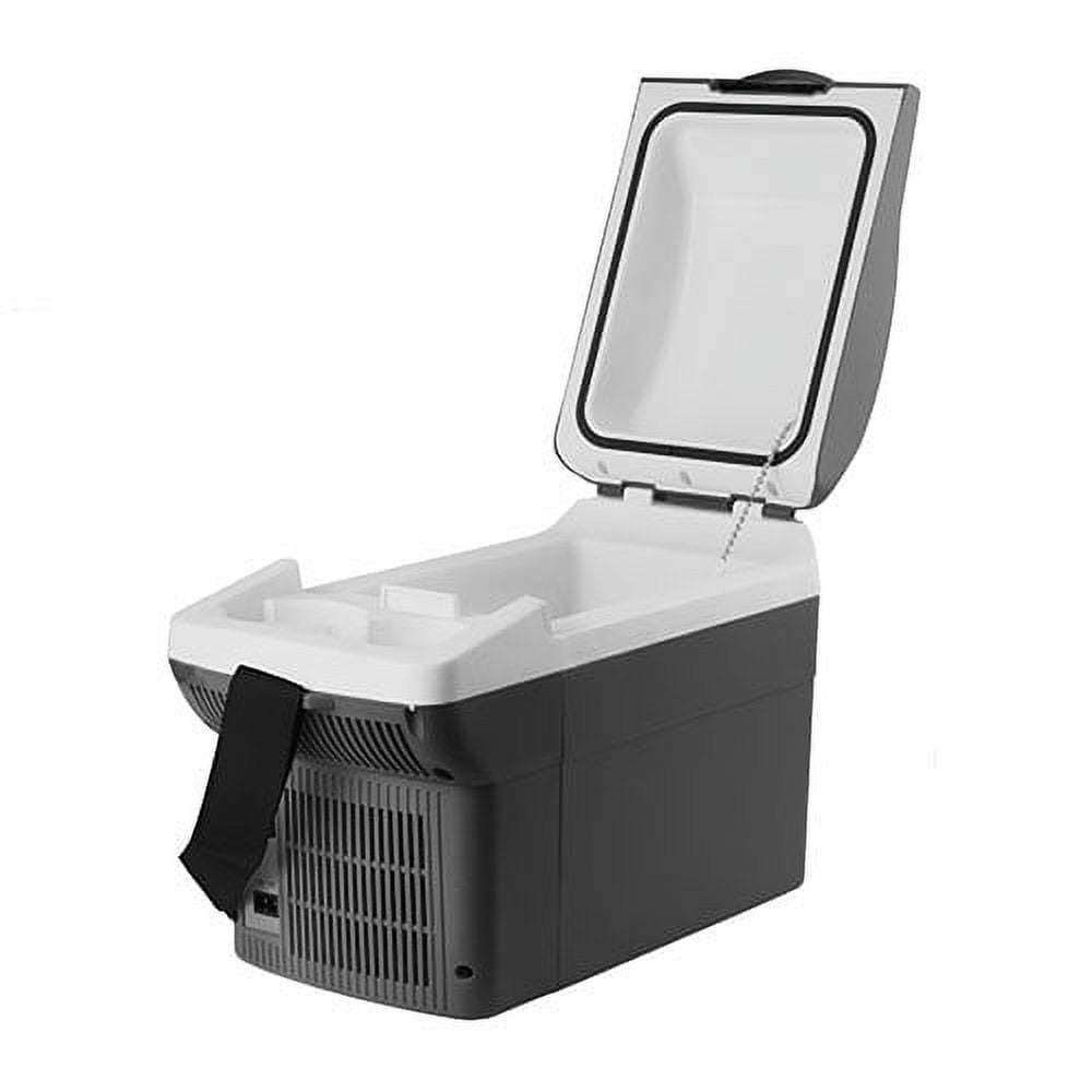 Wagan Adjustable Shoulder Strap Battery Compact Refrigerators, Polyurethane, 6 Quart, 12 V