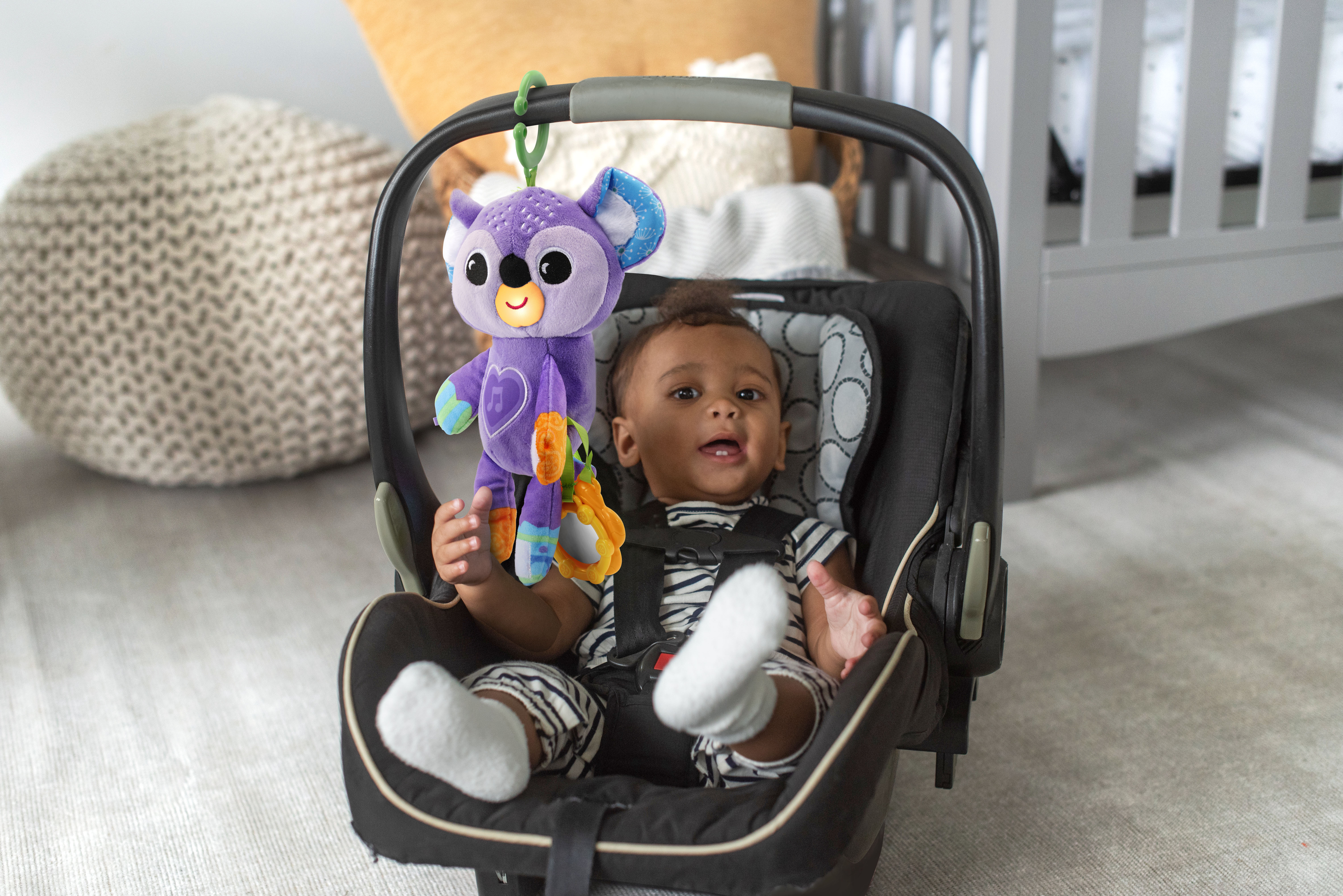 VTech® Grab & Go Koala Clip-On Stroller Plush Take-Along Toy for Infants - image 3 of 10