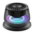 thumbnail image 1 of Magnetic Bluetooth Speaker Portable Wireless Colorful Light Stereo Sound High Bass Outdoor Mini Speaker With Lanyard, 1 of 9