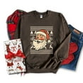 thumbnail image 6 of Ugly Sweater Santa Face -  Women's Sweatshirt, 6 of 24