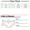 thumbnail image 3 of Elainilye Fashion Womens Underwear Seamless Ice Silk Pants Pure Cotton Crotch Mid-Waist Sexy Plus Size Ultra Thin Underwear,White, 3 of 3