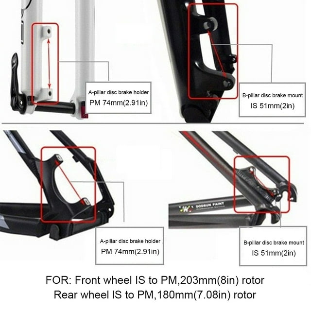 Ruiboury Professional V Brake Extend Converter Anti-skidding High Hardness Rust Resistant Conversion Seat Lightweight Mount Adapter