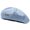 Light blue, variant on Unisex Denims Beret Cabbie Hat with Butterfly Painter Hat for Photography Props