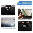 thumbnail image 2 of WOBOGO Dwarf in Green Hat Pattern Car Windshield Sunshades Autopilot Lightweight Accordion Sun Visor 53×23.5in, 2 of 8